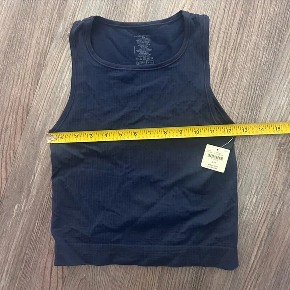 Anthropologie Navy Tank NWT size S - Picture 7 of 8